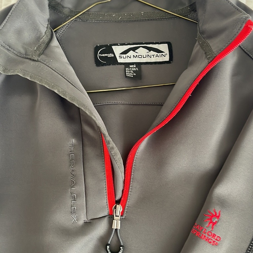 Sun Mountain Qtr Zip Golf Pullover. - image 2